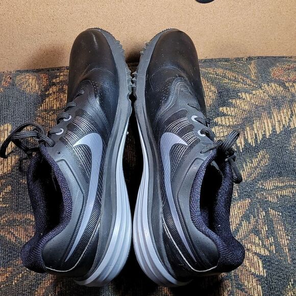 Nike Lunar Command 704427-001 Mens Black Low Top Lace Up Golf Athletic Shoes main image 6